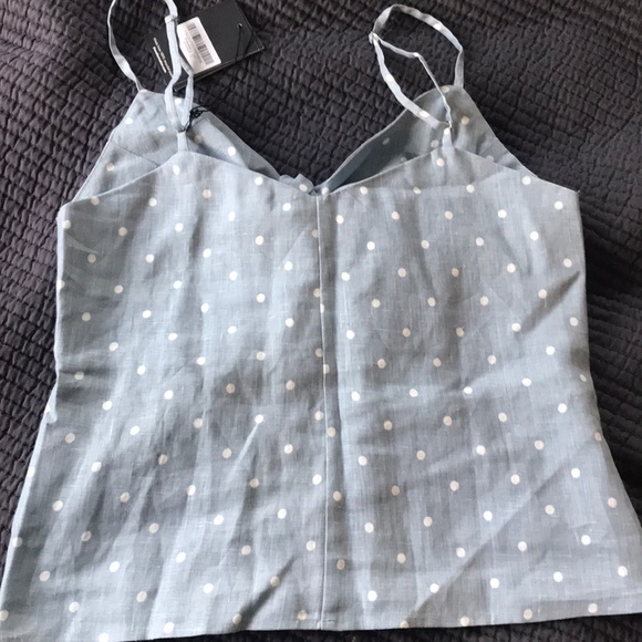 Reformation Strawberry top DewDrop spring linen - Picture 4 of 8